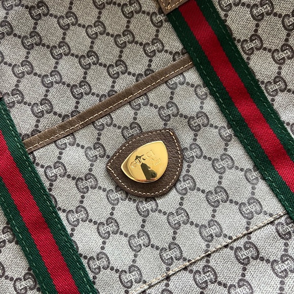 Vintage Gucci Plus Tote Bag - Picture 4 of 5